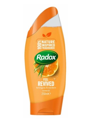 Buy Radox Feel Revived Lemongrass & mandarin Shower Gel 250ml Buy Radox Feel Revived Lemongrass & mandarin Shower Gel 250ml